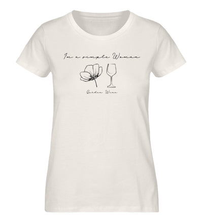 Simple Woman - Damen Premium Bio Shirt - GARTENFAN
